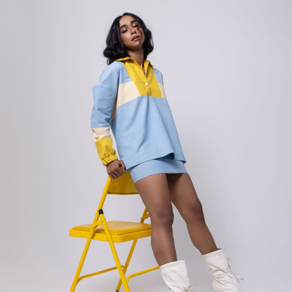 Uni-Denim Pullover
